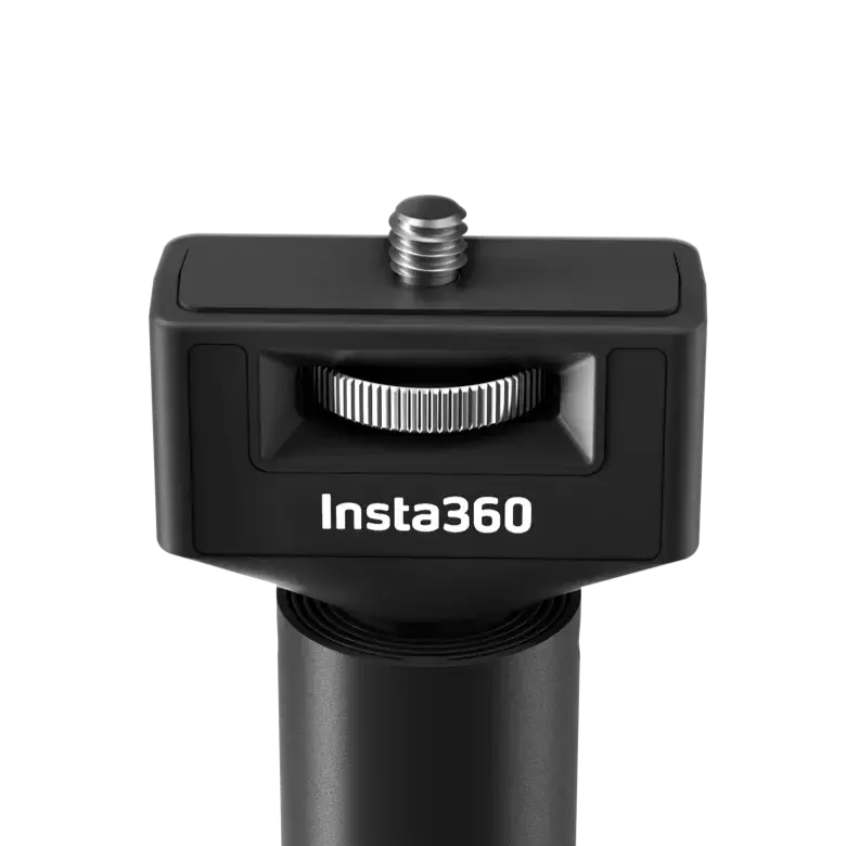 Thumbnail: Vlogger using Insta360 power selfie stick extended for filming Johannesburg