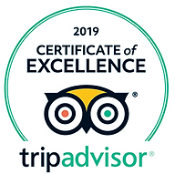 Trip Advisor award certificate of exelence