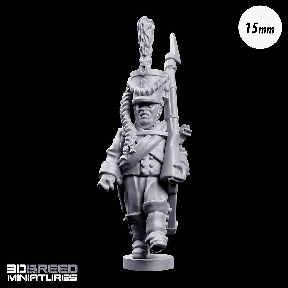 Thumbnail: 15mm Napoleonic Russian Carabiniers Infantry