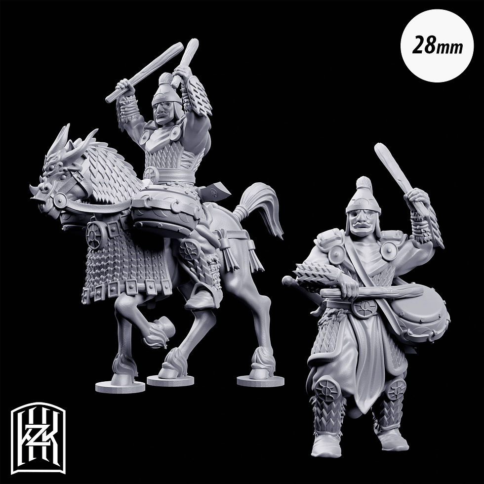 Golden Horde Drummer