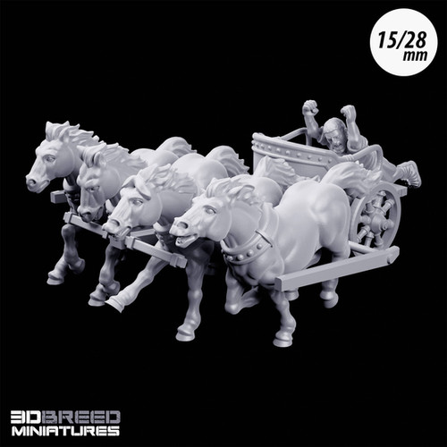 Cuadriga Roman Racing Chariot | Bunker Miniatures
