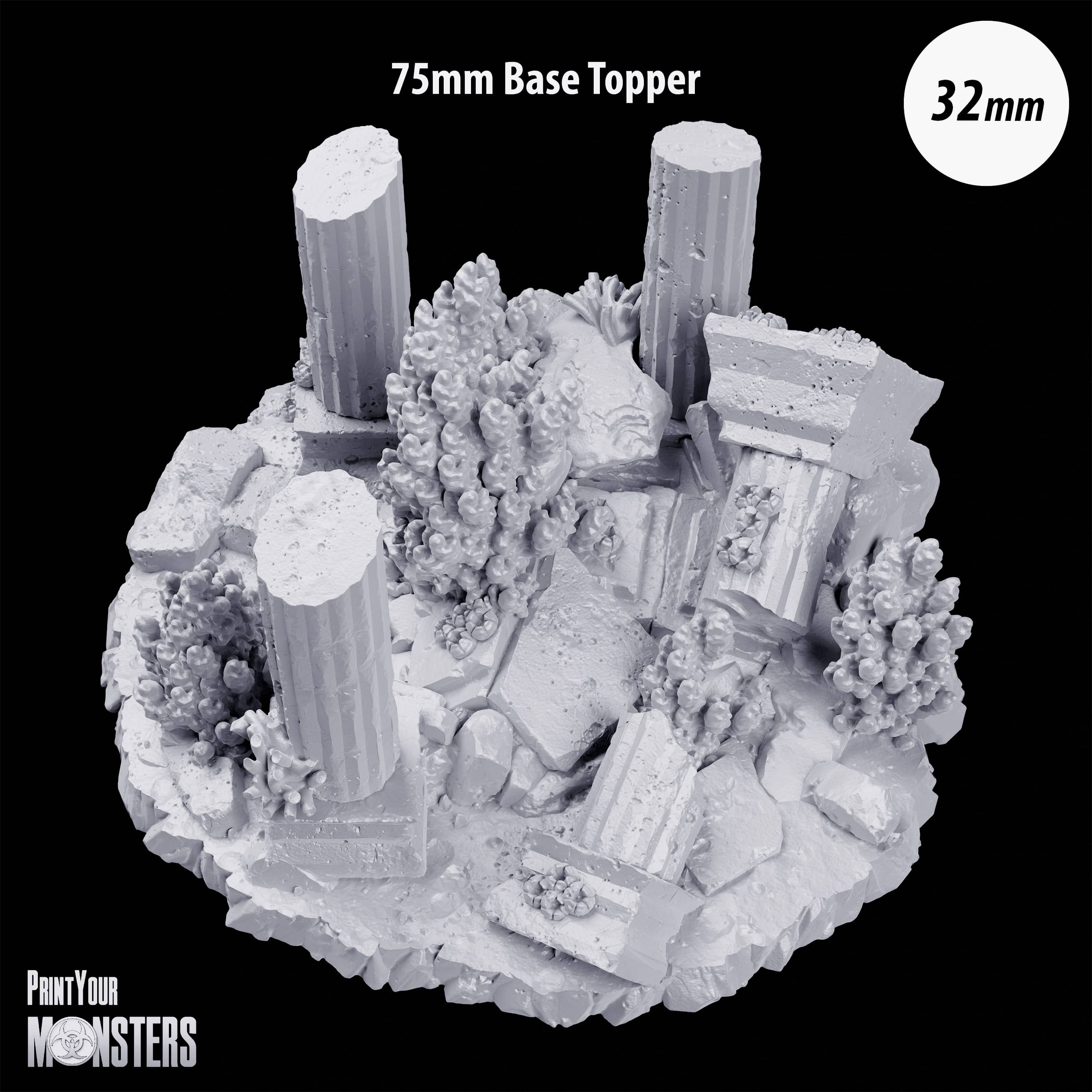 75mm Dark Water Base Topper