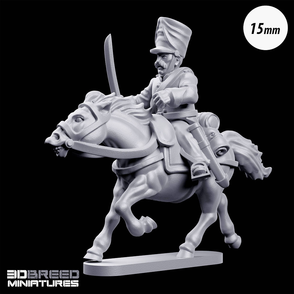 Thumbnail: 15mm Napoleonic Prussian Dragoons Cavalry