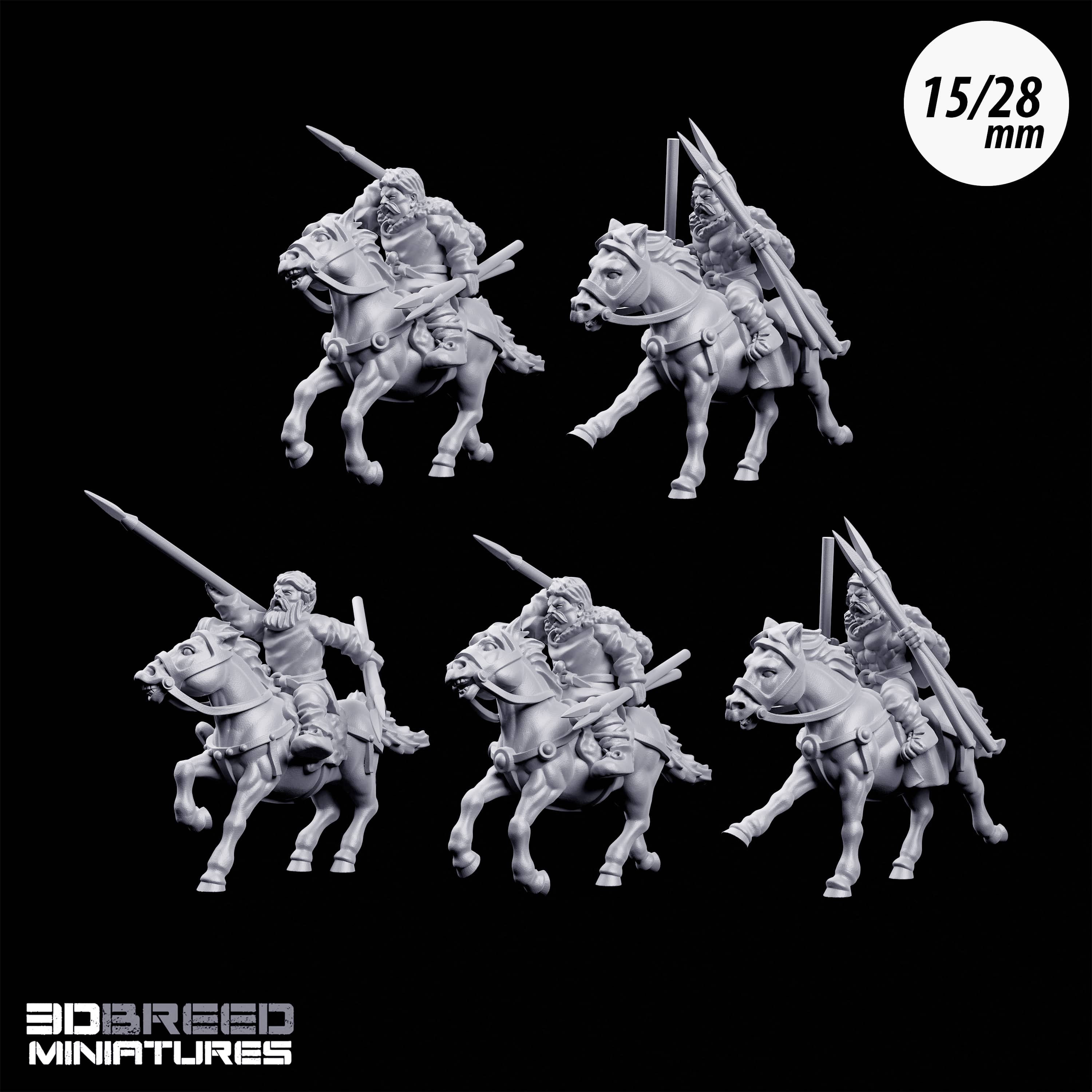 Germanic Javelin Horsemen (Pack B)