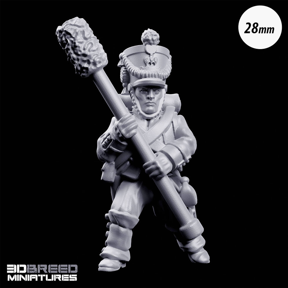 Thumbnail: 28mm Napoleonic French 6 pdr Cannon