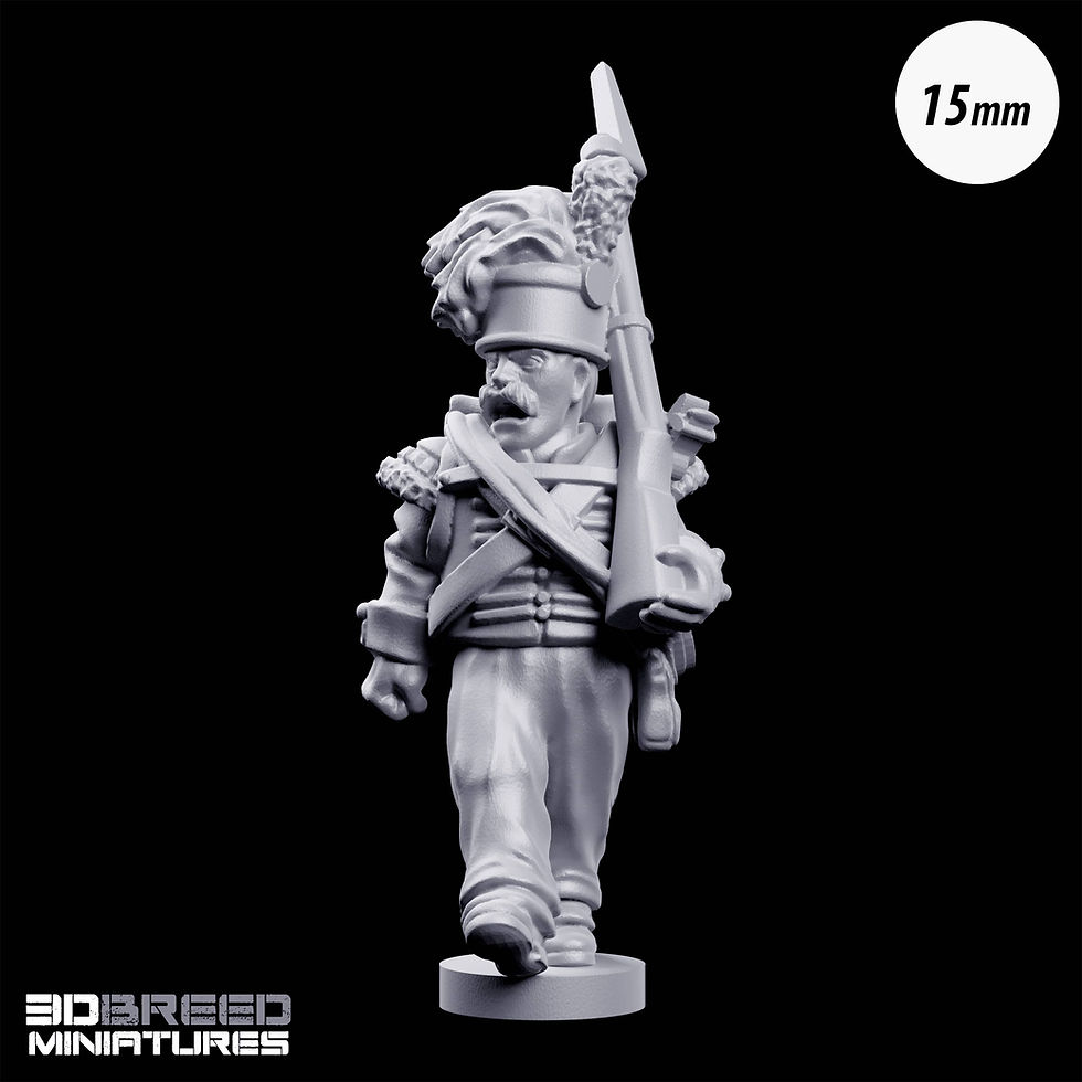 Thumbnail: 15mm Napoleonic British Highlander Infantry in Trews