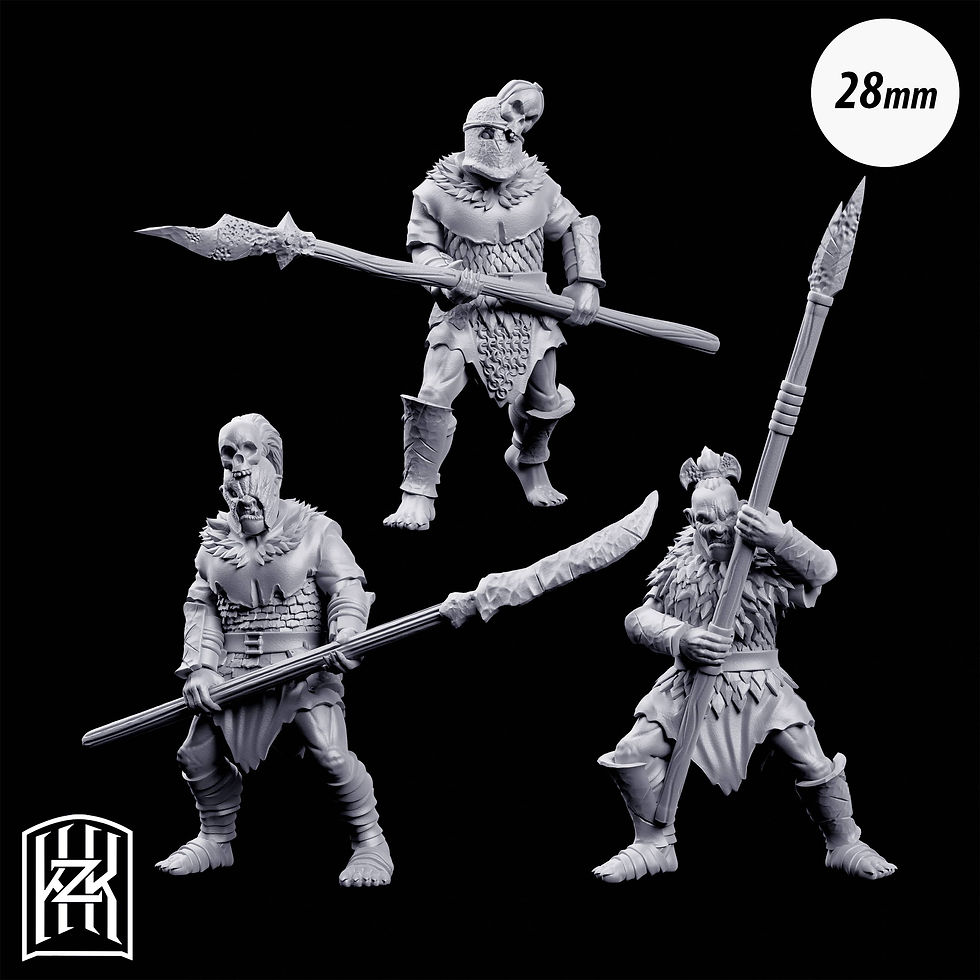 Dark Soul Orc Spearmen