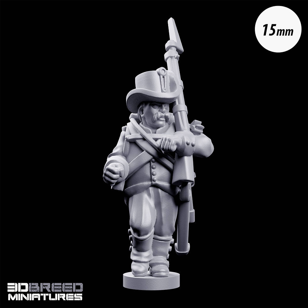 Thumbnail: 15mm Napoleonic Austrian Jägers Infantry