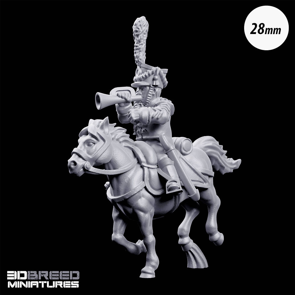 Thumbnail: 28mm Napoleonic Russian Jaegers Cavalry