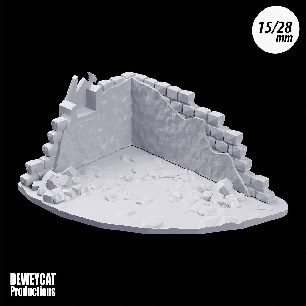 WWII Middle East Large Ruins B