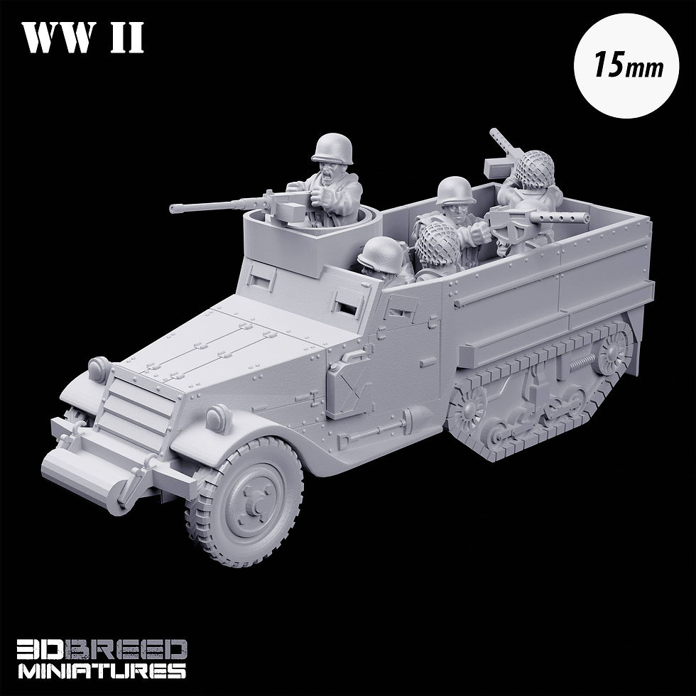 US GI M3 Halftrack