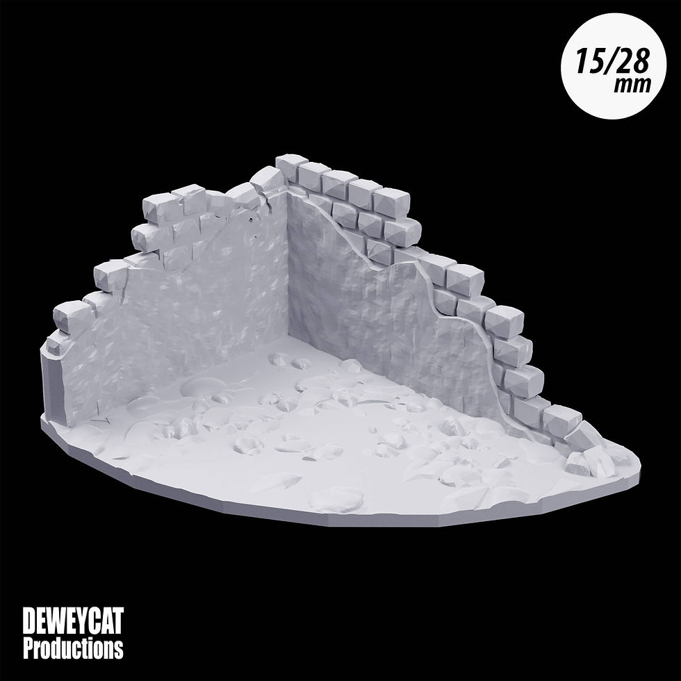 WWII Middle East Large Ruins A