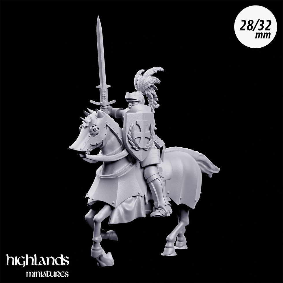 Thumbnail: Sunland Mounted Knights with Long Sword