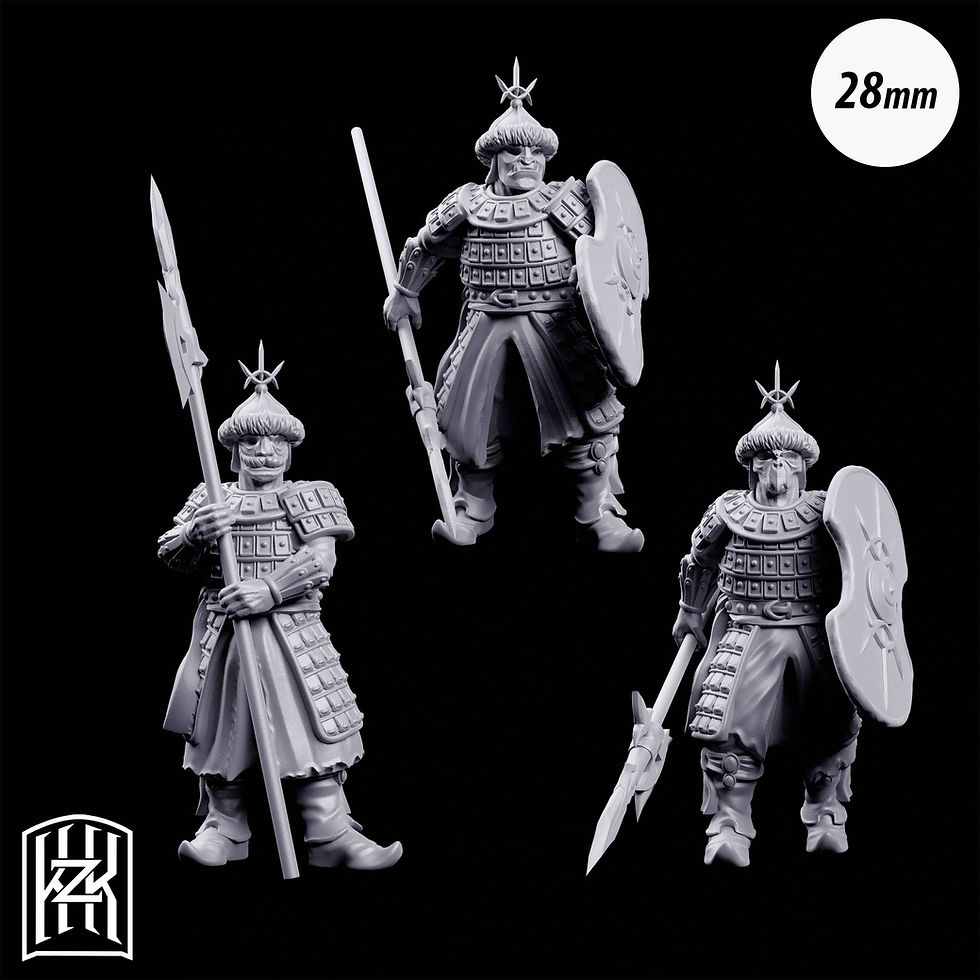 Thumbnail: Warriors Of The East Spearmen