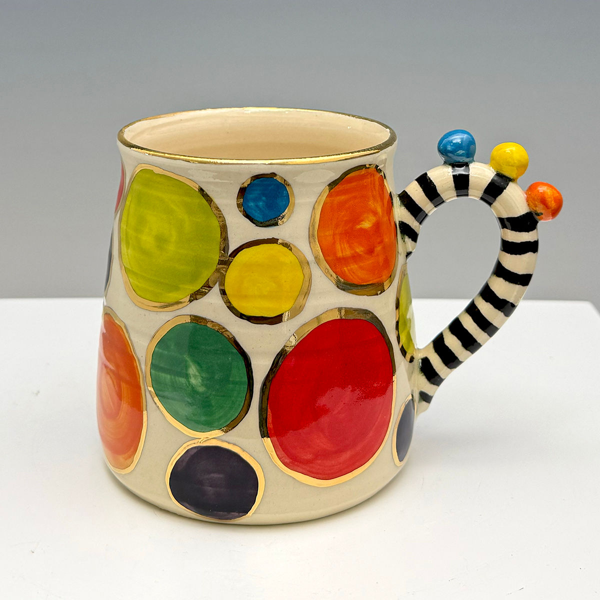 Spotty Mug with Balls 2