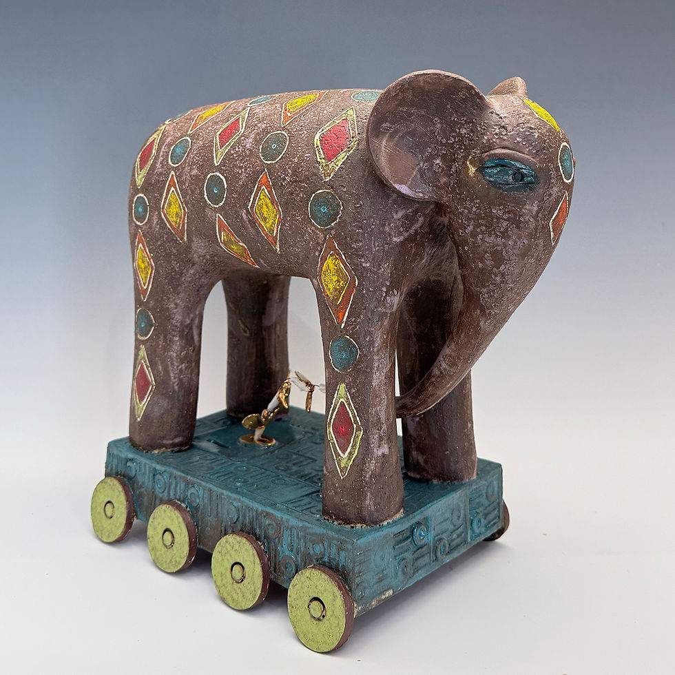 Thumbnail: Louise Bell • Elephant with Angels