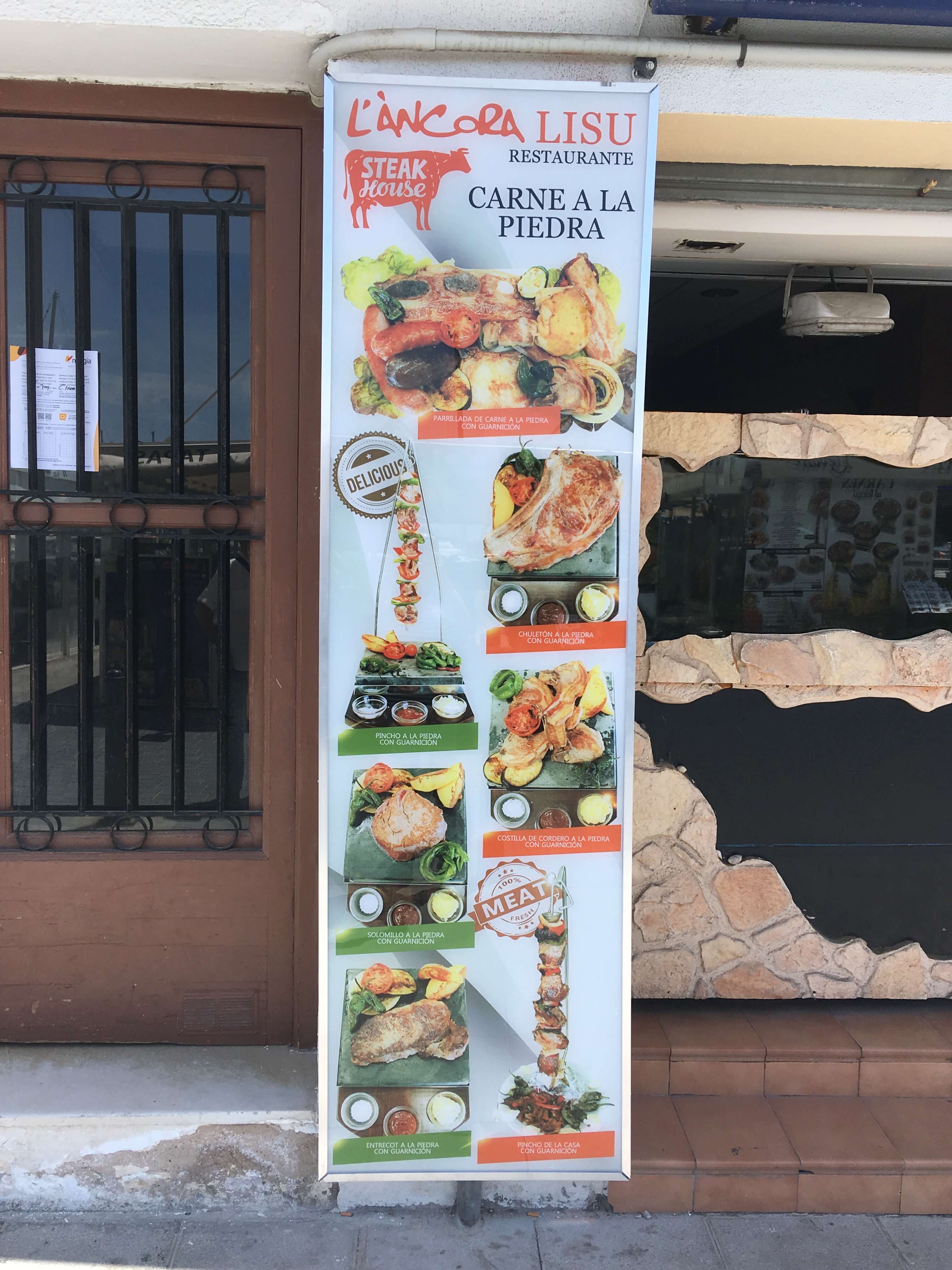 Restaurante L'Ancora Cambrils Cocina española