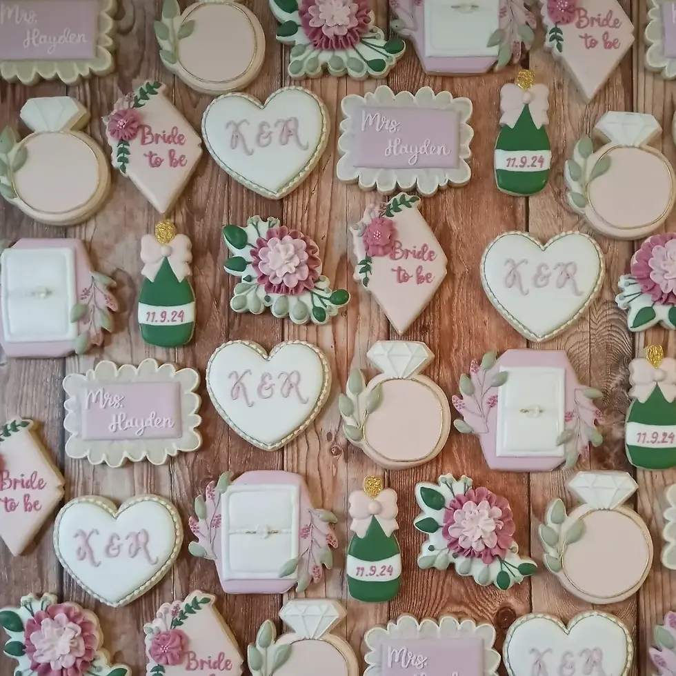 Wedding Shower Cookies
