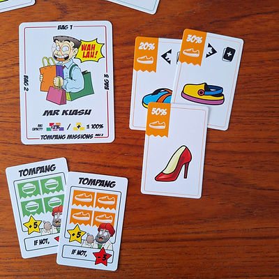 ORIGAME Singapore Shop Until You Drop Card Game