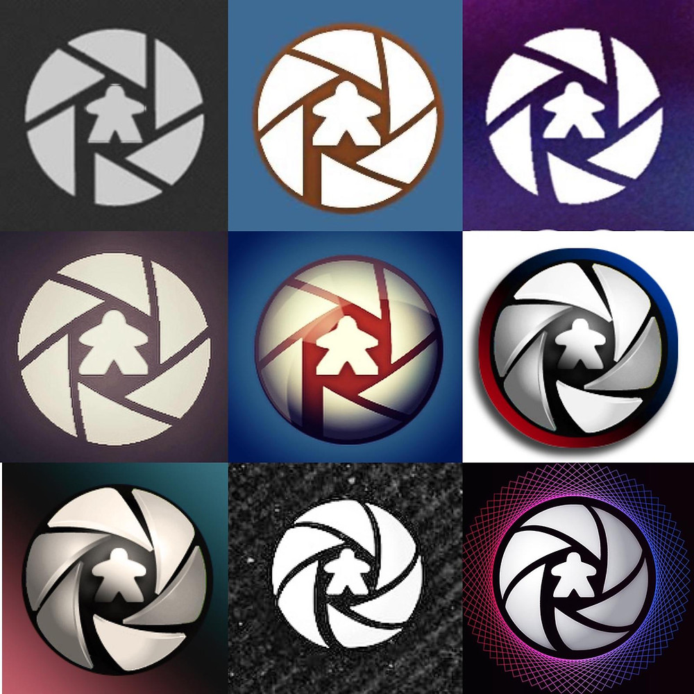 Evolving logo designs for @playtography