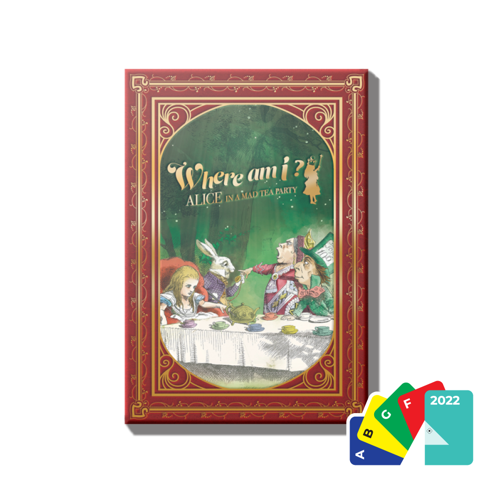 Where Am I? Alice in a Mad Tea Party