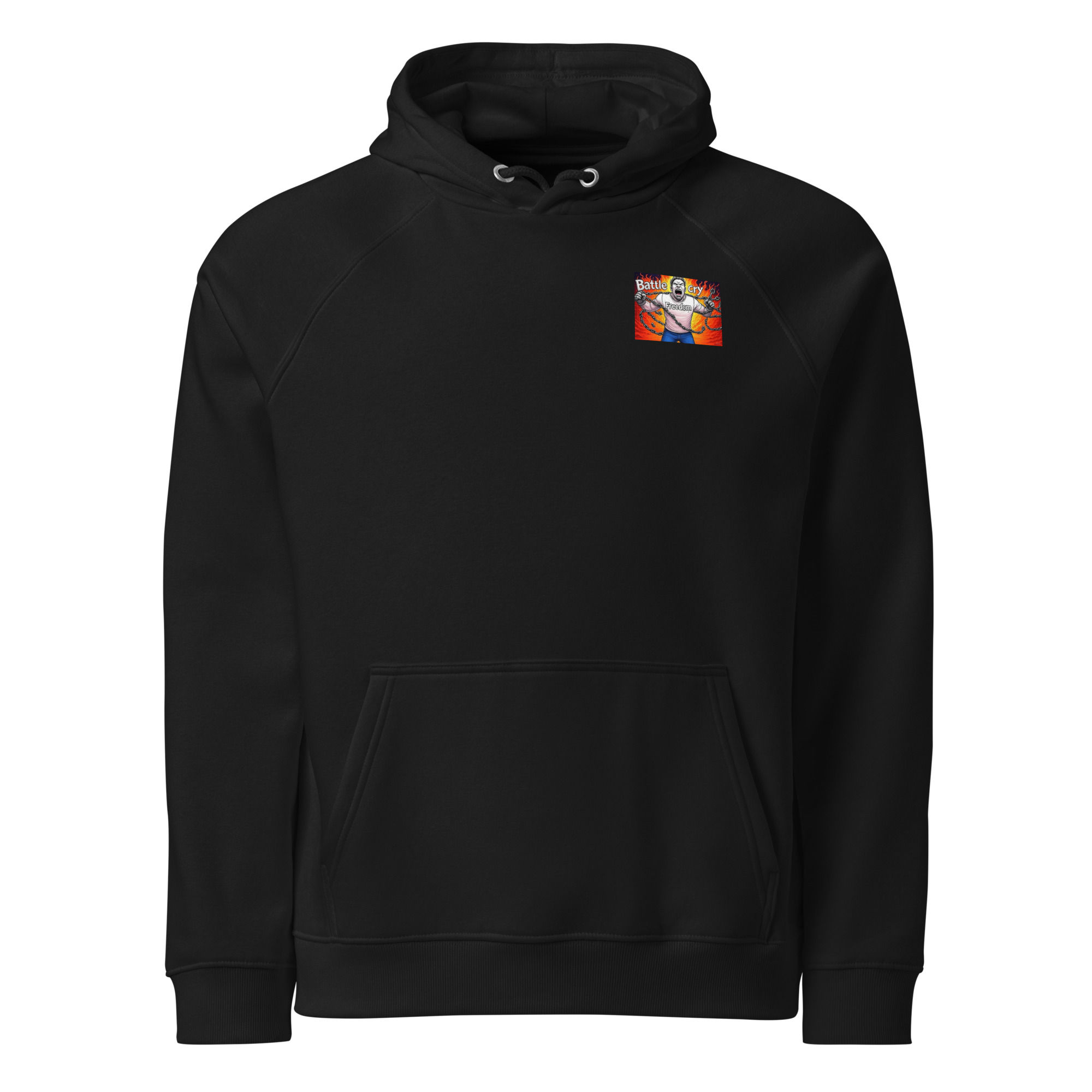 Unisex eco raglan hoodie