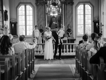 Bröllopsfotograf Pelarne kyrka