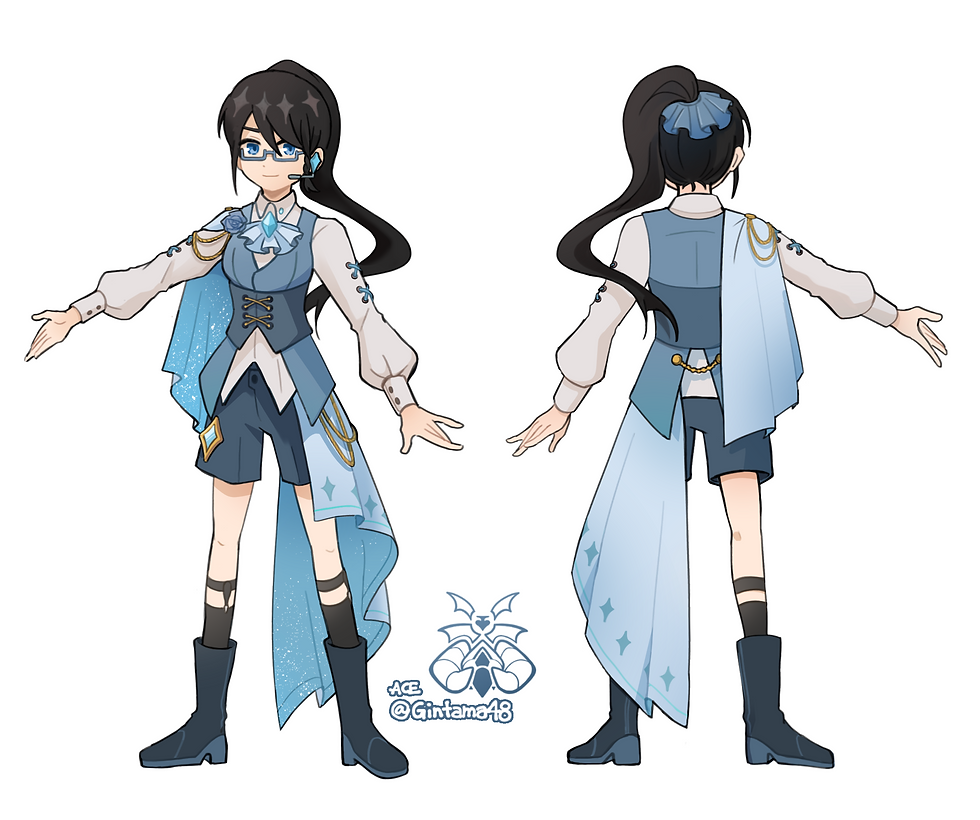 10周年人設(偶像服)  繪師：ACE