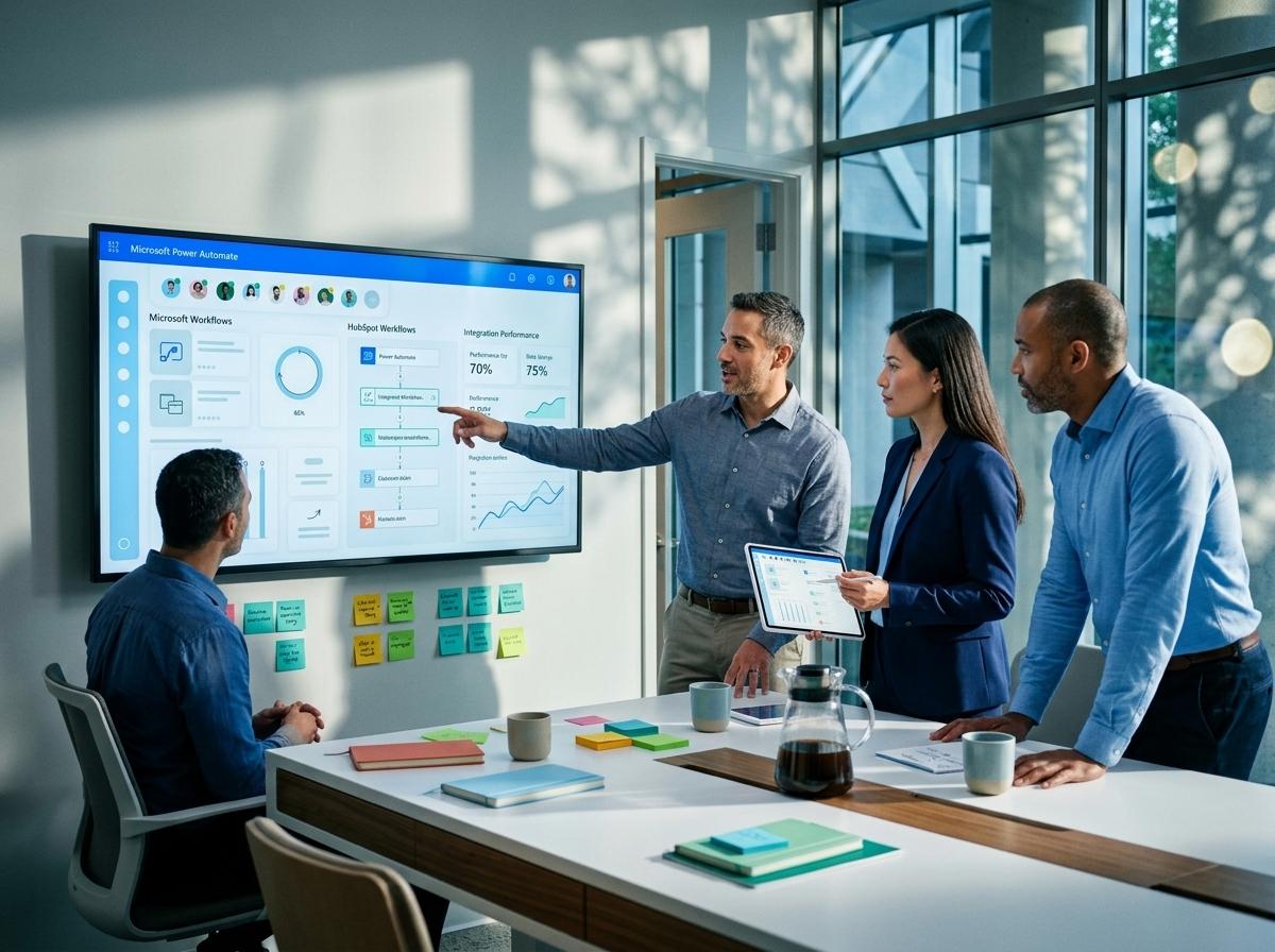 Microsoft Power Automate vs HubSpot Workflows: When to Use Each—and How to Connect Them