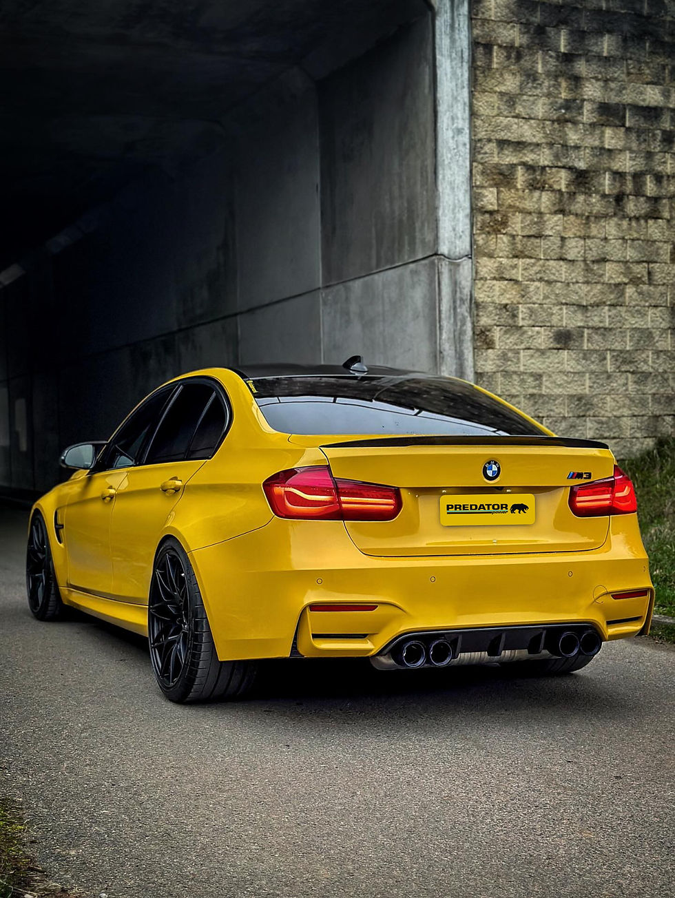 Thumbnail: Bmw F8X M3 M4 exhaust tips black side out