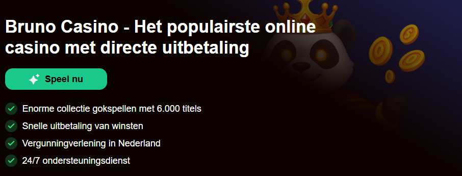 Bruno Casino officieel bezoeken