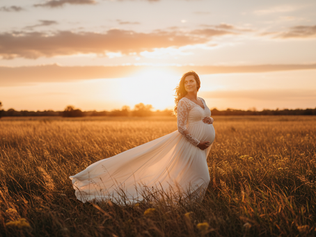 Capture Your Glow Luxury Maternity Portraits with K-Rae Images in North Texas