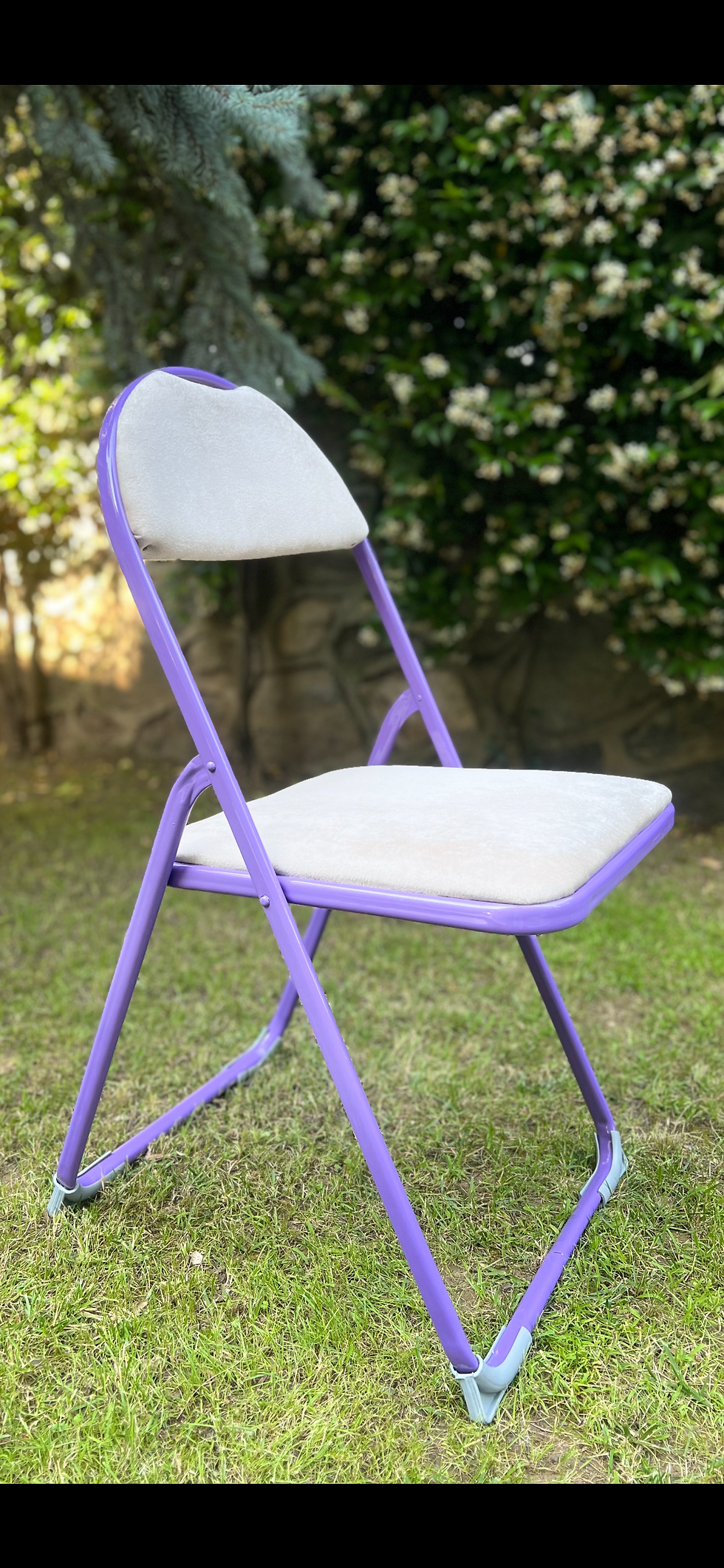 Mor Lapis Katlanır Sandalye