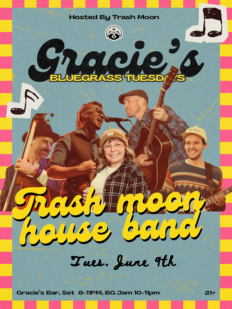 Gracie's Bluegrass Night - Trash Moon House Band