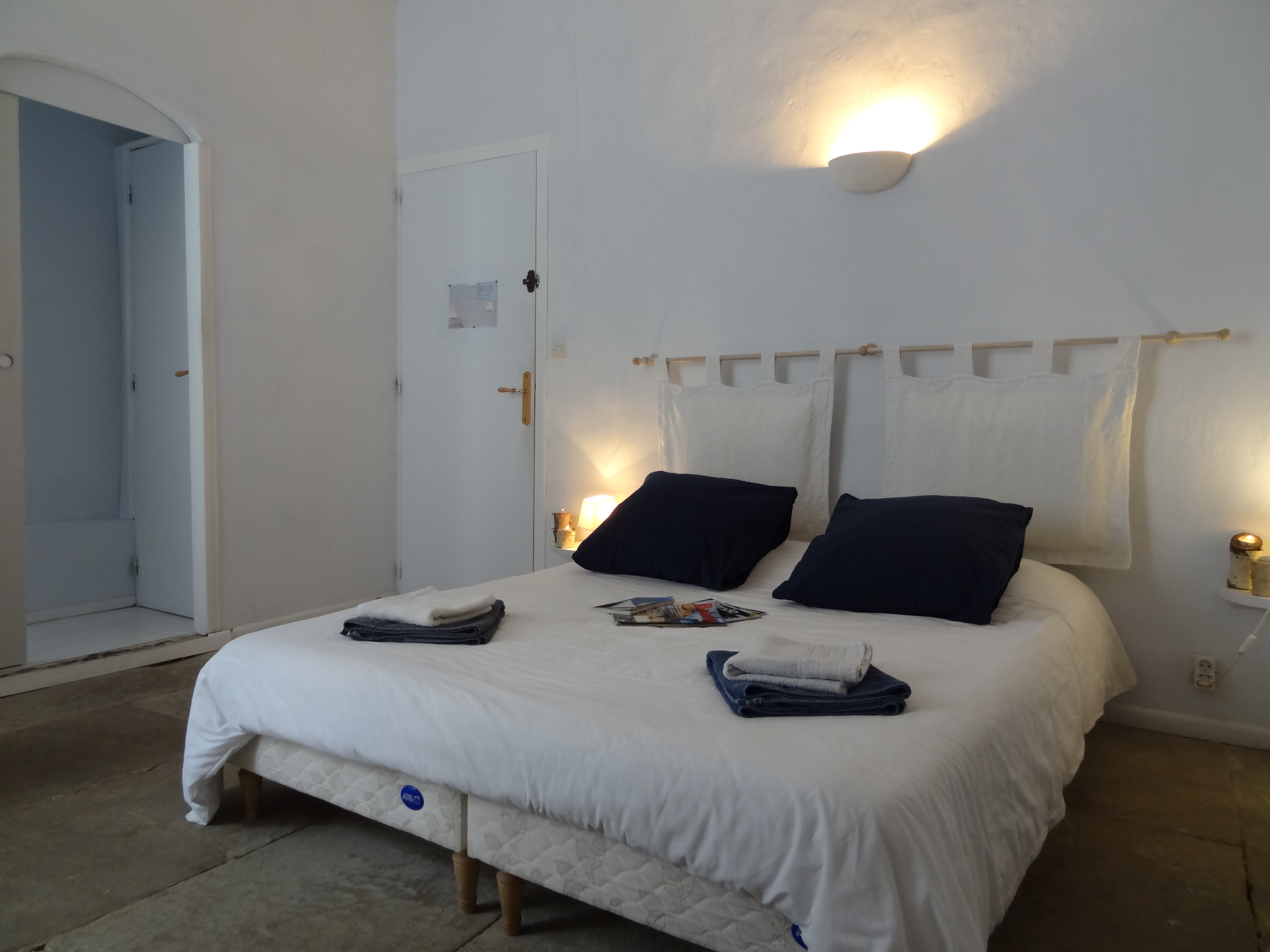 chambre bleue