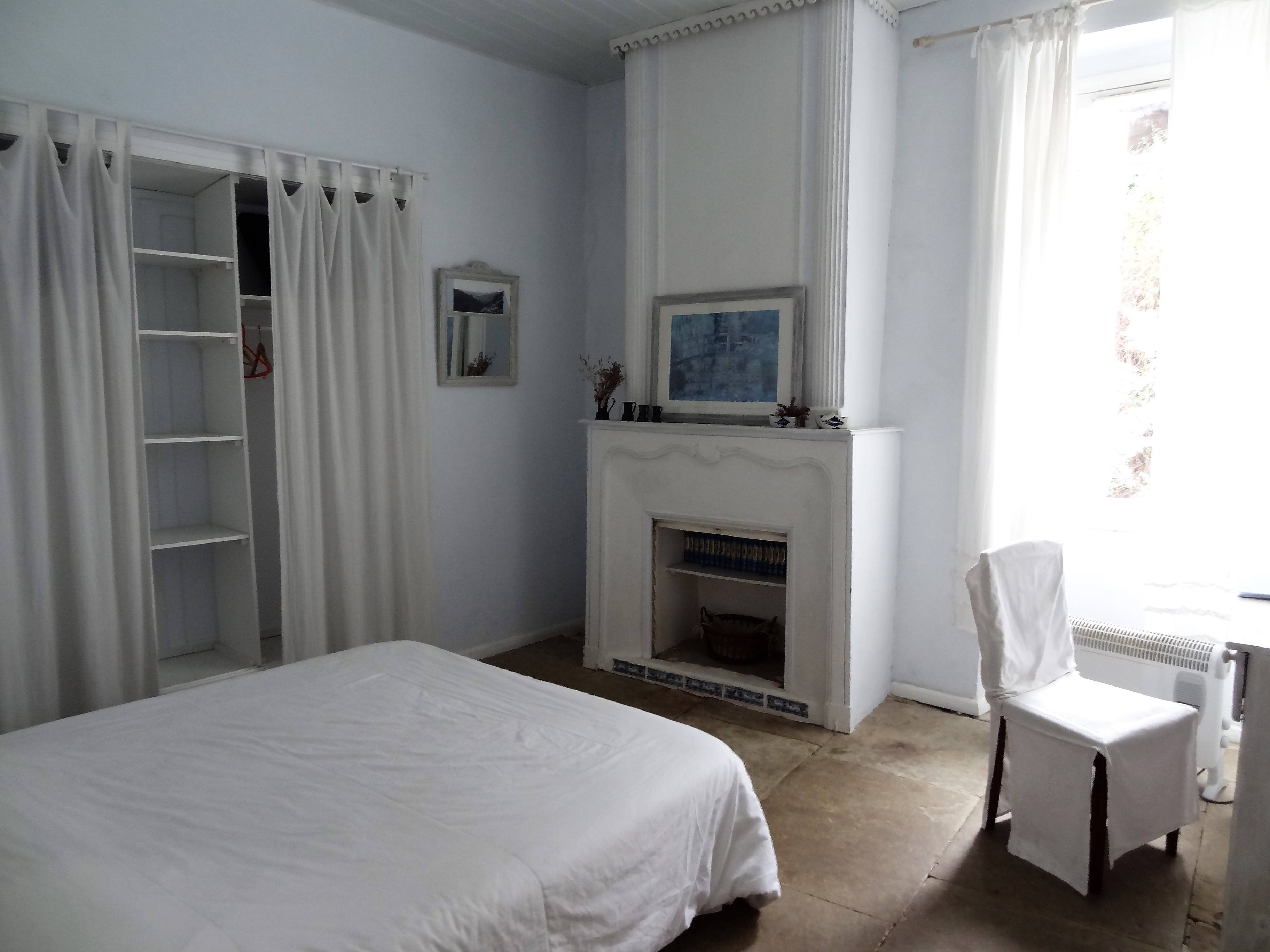 chambre bleue