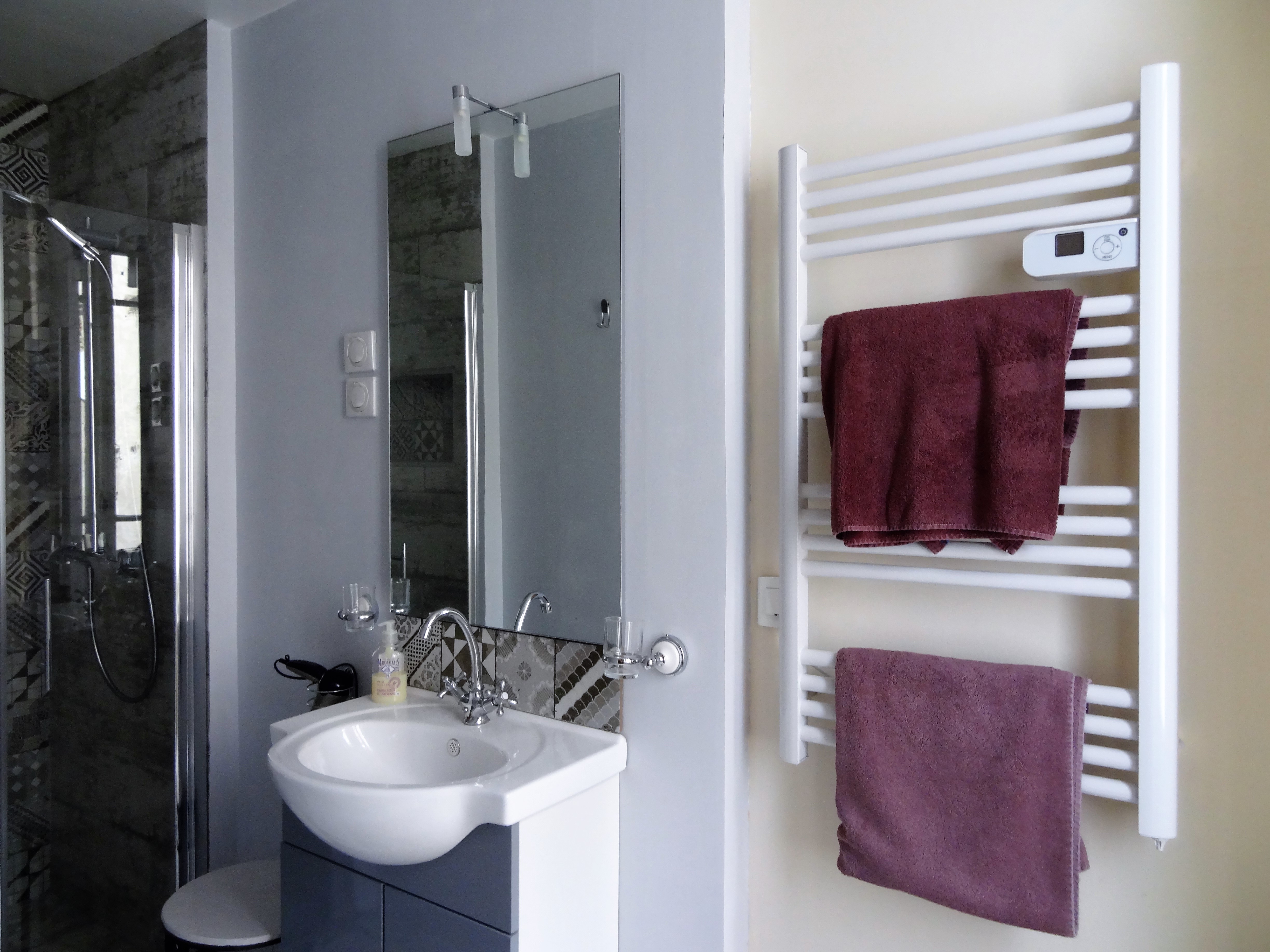 salle d'eau chambre sable