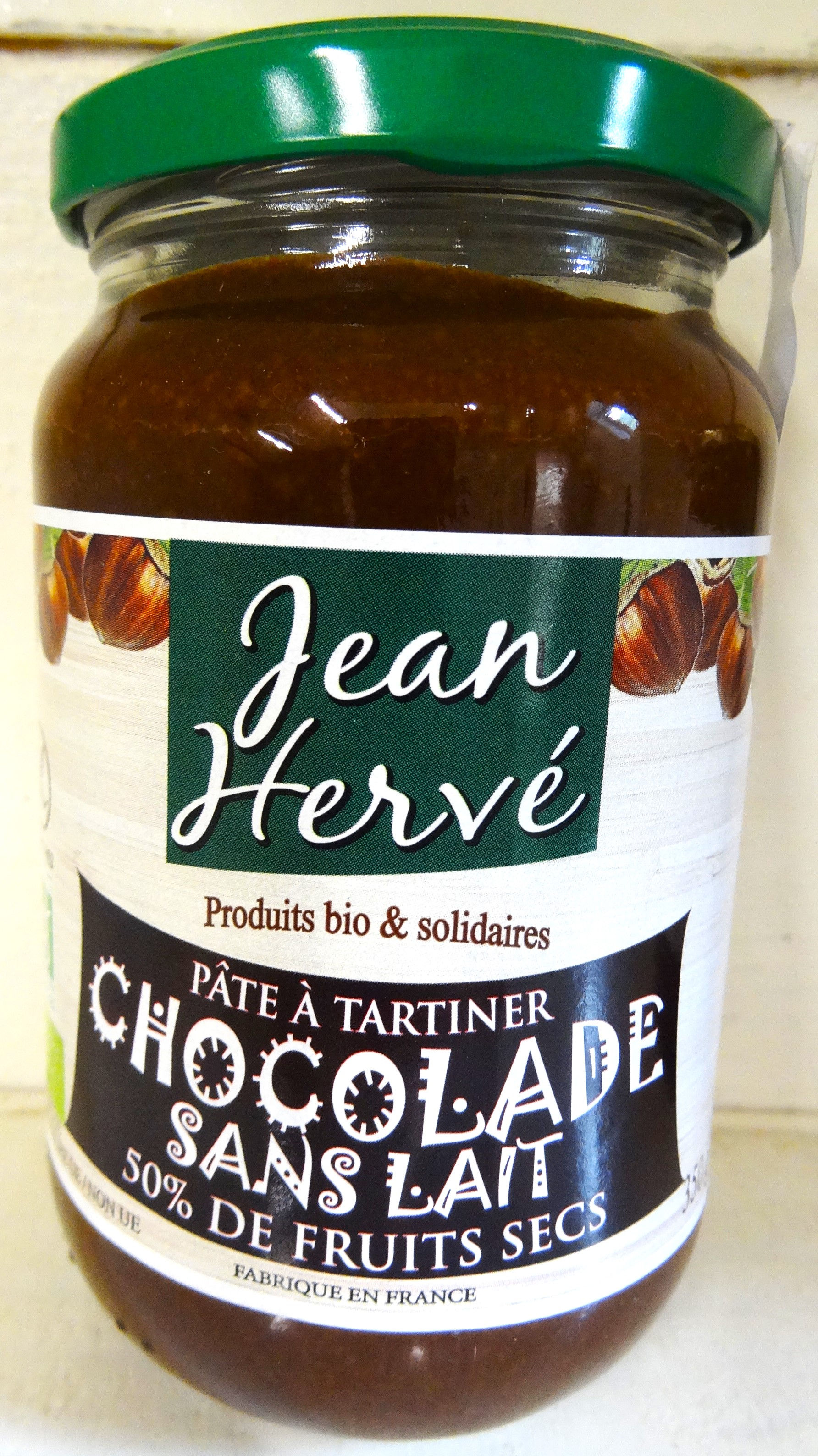 Pâte à tartiner bio "Jean Hervé"