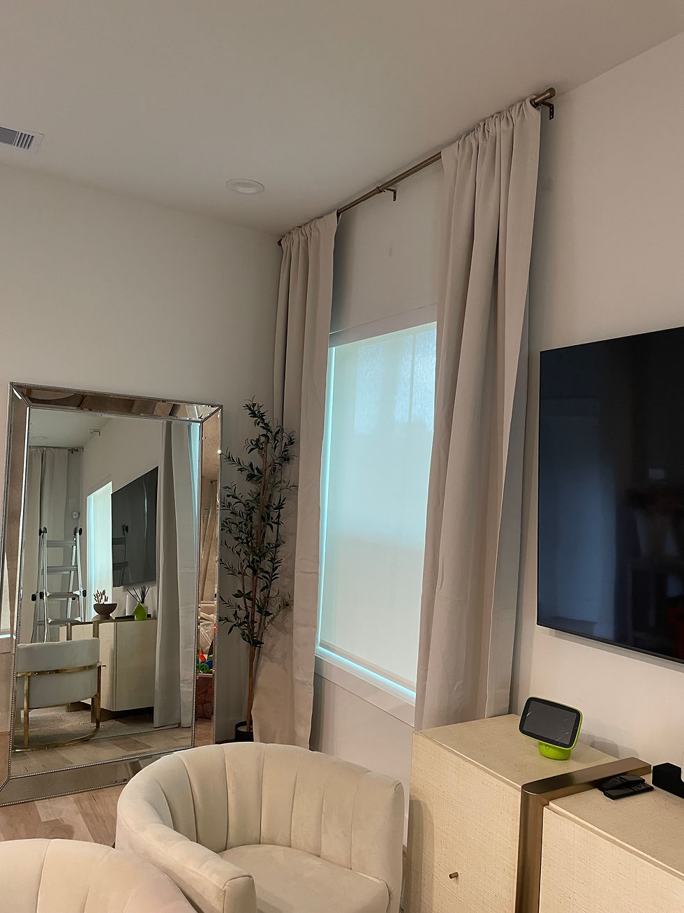 Curtain Installation