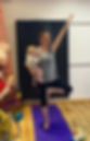 mother and baby doing yoga class