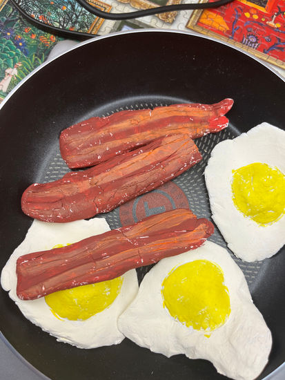 Bacon and Eggs Step 3
