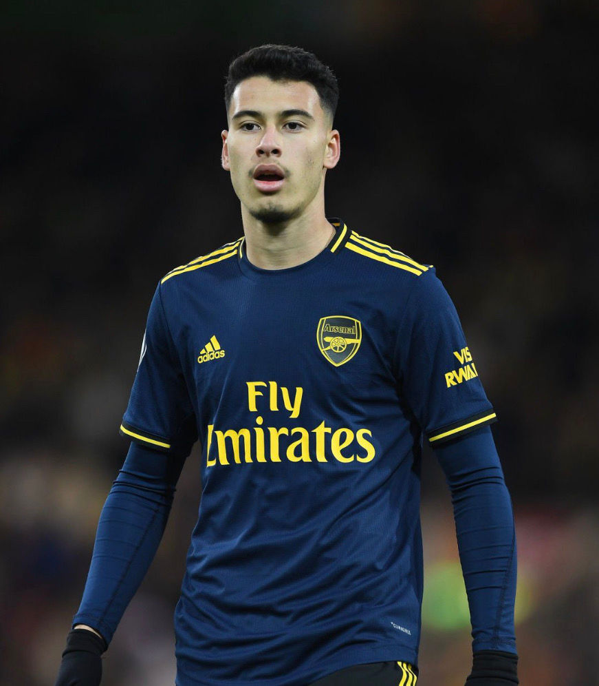 Thumbnail: 2019-20 Gabriel Martinelli Third Shirt (S) *Very Good*