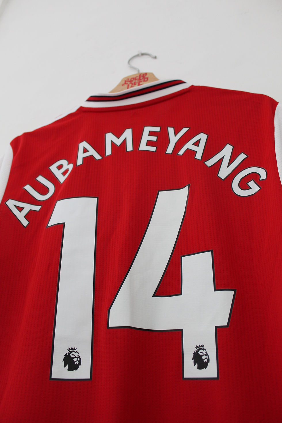 Thumbnail: 2019-20 Pierre-E Aubemayang NHSxBLM Authentic Home Shirt (L) *BNWT*