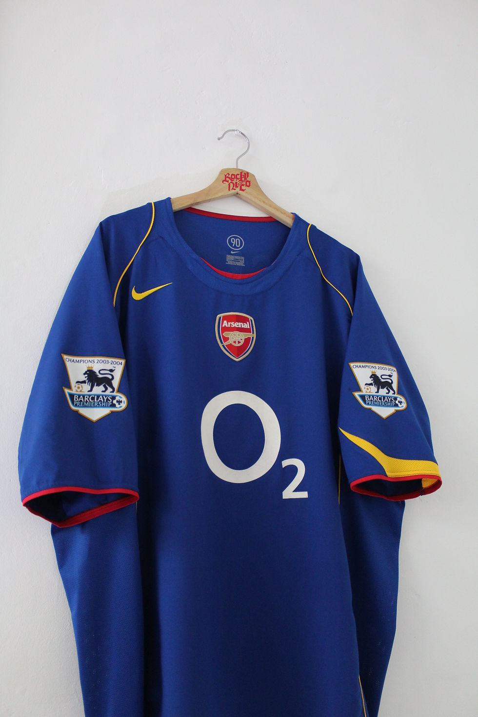 Thumbnail: 2004-05 Dennis Bergkamp Away Shirt (XXL) 