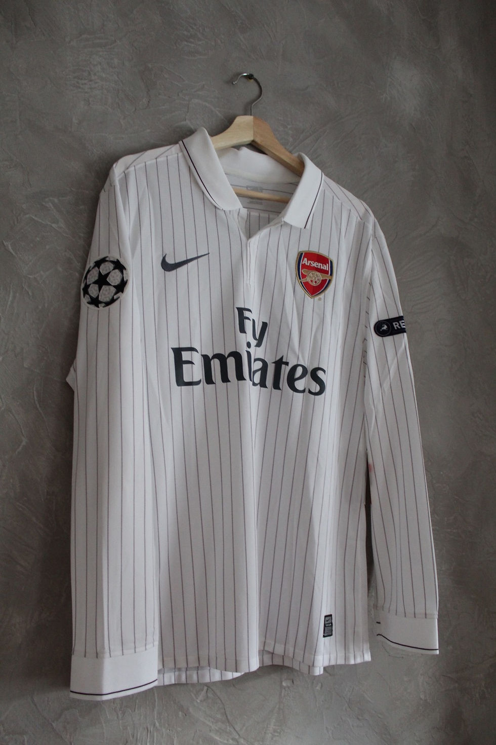 Thumbnail: 2009-10 Fabregas Arsenal UCL Player Issue Away Shirt (L) BNWT