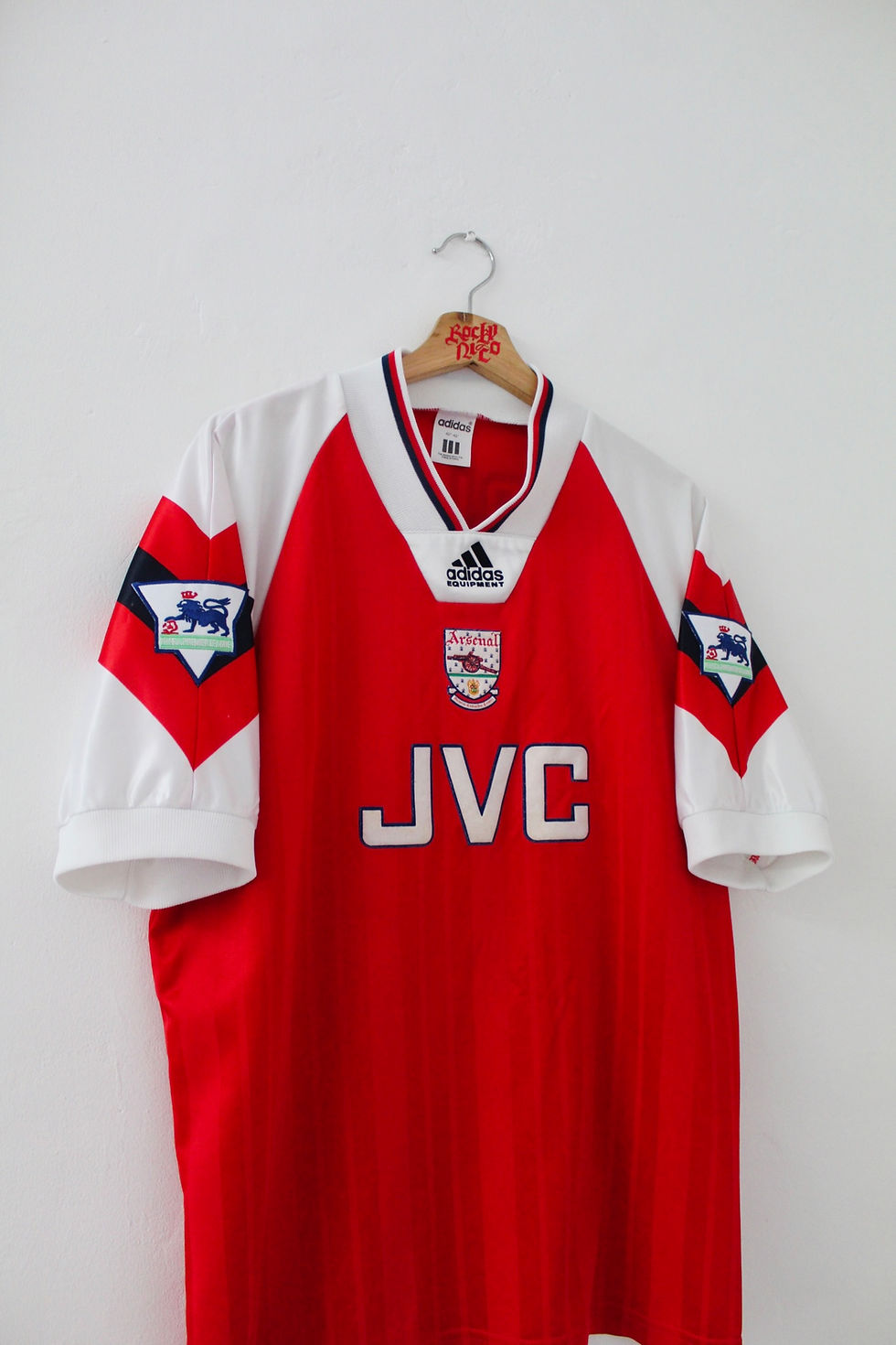 Thumbnail: 1992-94 Ray Parlour Home Shirt (42-44 / L) *Excellent*