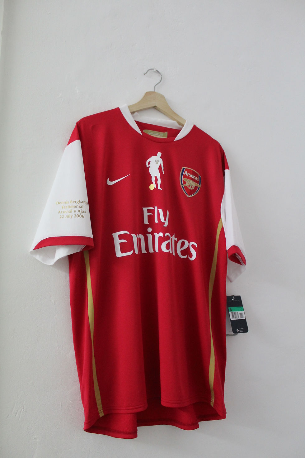 Thumbnail: 2006 Nigel Winterburn DB10 Testimonial Shirt (XL) *BNWT*