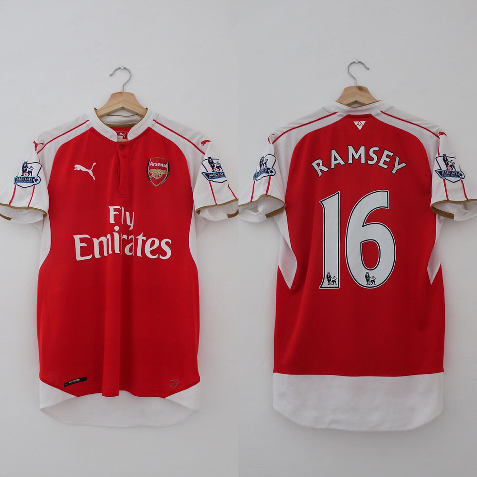 2014-15 Aaron Ramsey Home Shirt (S) *Very Good*