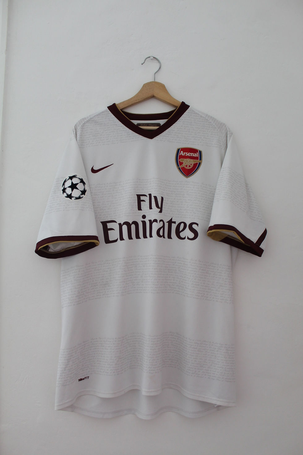 Thumbnail: 2007-08 Cesc Fabregas UCL Away Shirt (XL) *Great*