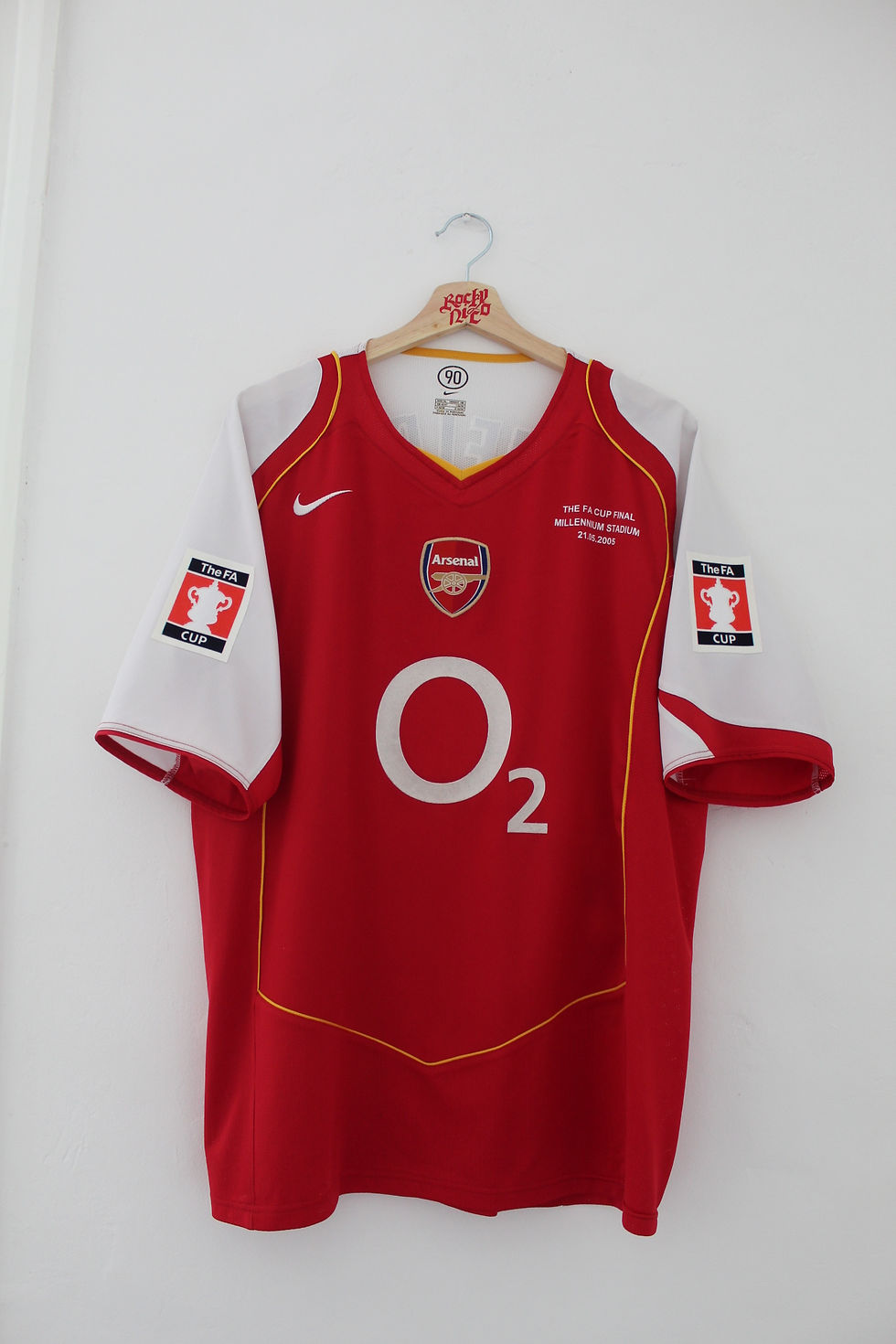 Thumbnail: 2004-05 ANY NAME FA Cup Finals Home Shirt